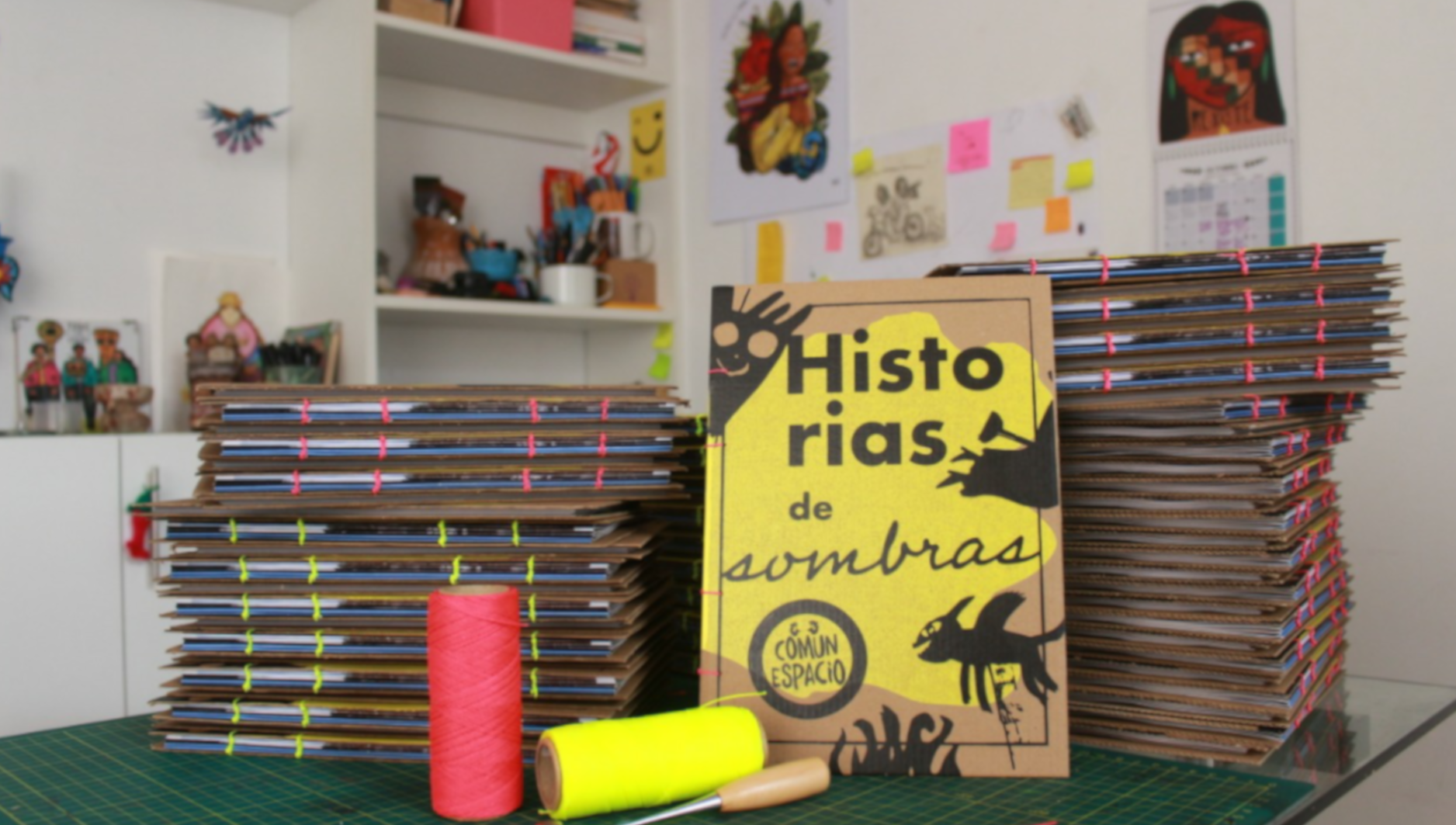 Grupo en jornada artística y de cuidado